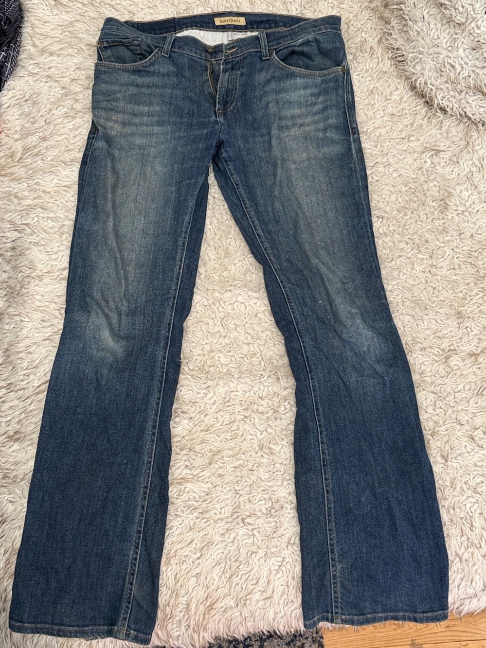 James Jeans Dark Blue Bootcut Jeans